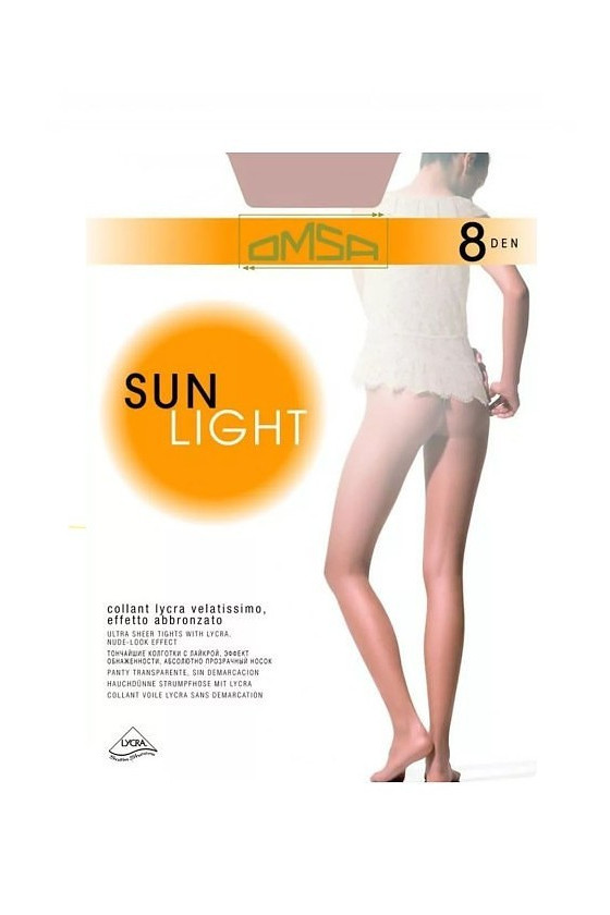 Rajstopy Omsa Sun Light 8 den 2-5