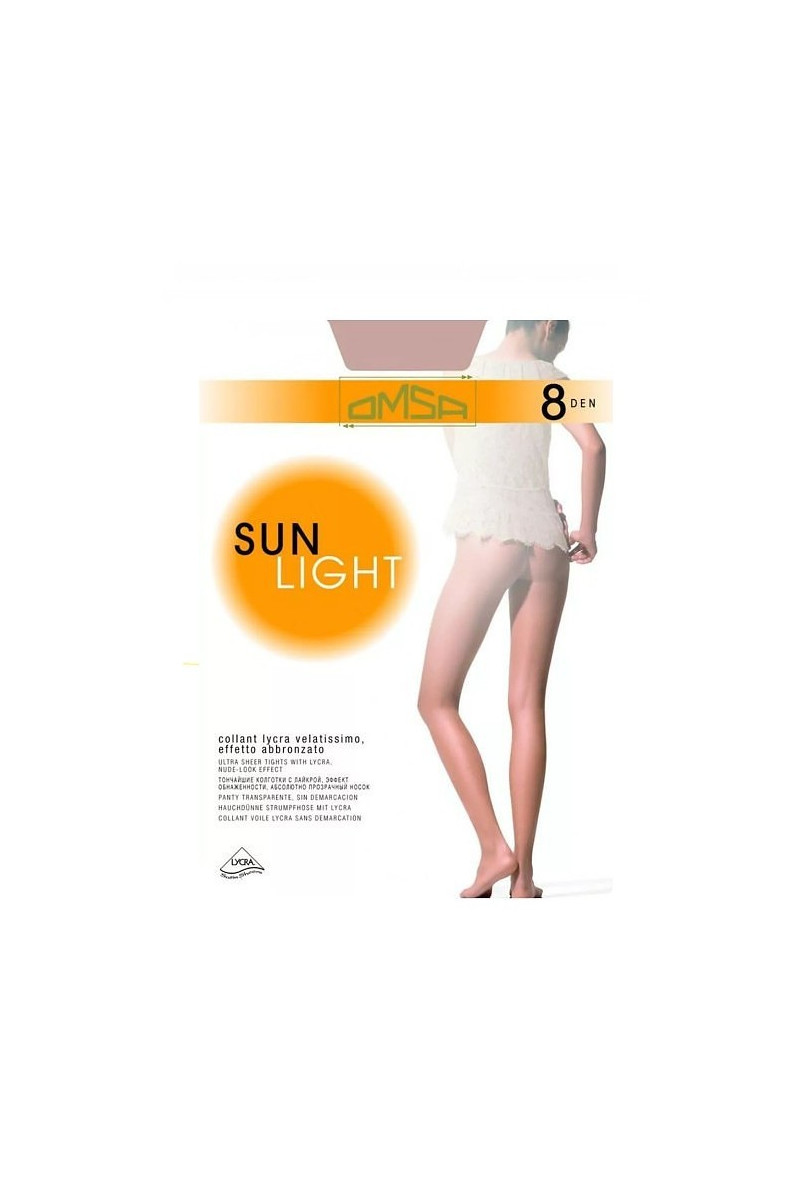 Rajstopy Omsa Sun Light 8 den 2-5
