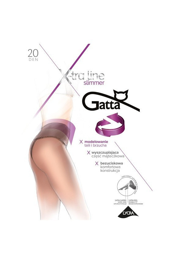 Rajstopy Gatta Body Slimmer 20 den 2-4