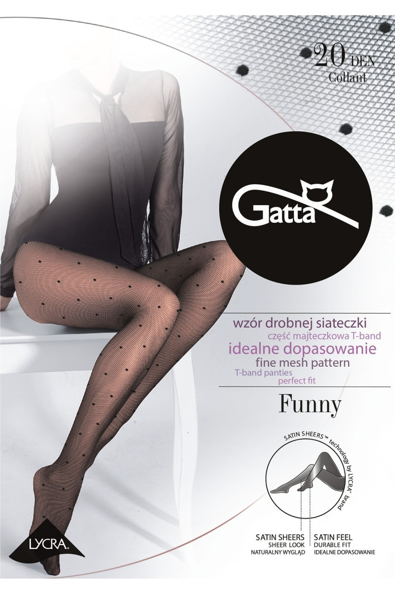 Rajstopy Gatta Funny wz 05 20 den 5XL