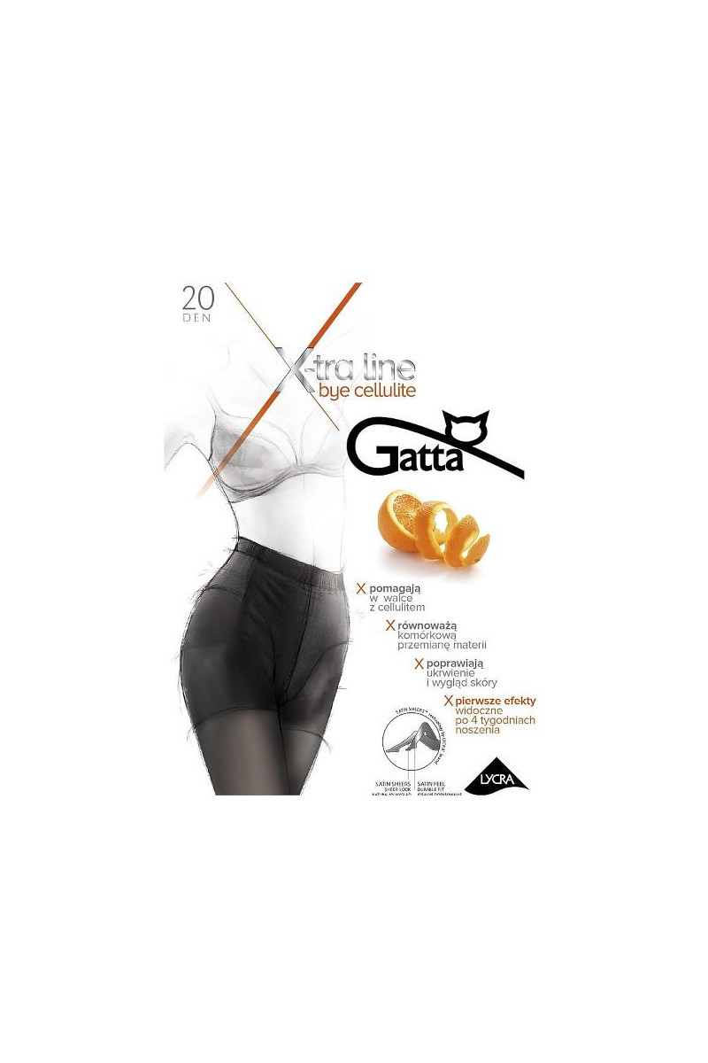 Rajstopy Gatta Bye Cellulite 20 den 5-XL