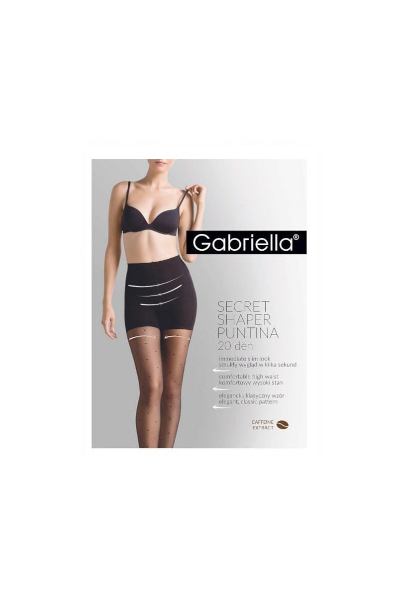 Rajstopy Gabriella Secret Shaper 680 Puntina 20 den 2-4