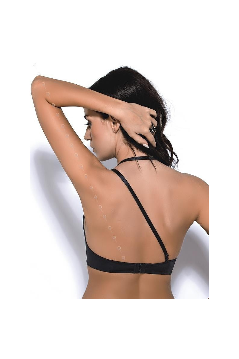 Biustonosz push-up Gorsenia G 025 Koktajlowy