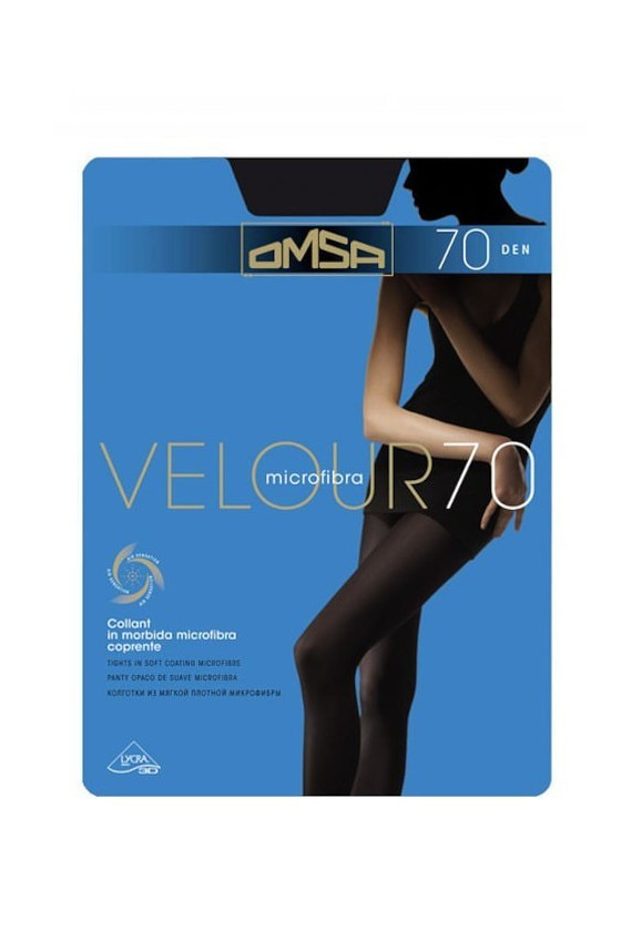 Rajstopy Omsa Velour 70 den 2-4