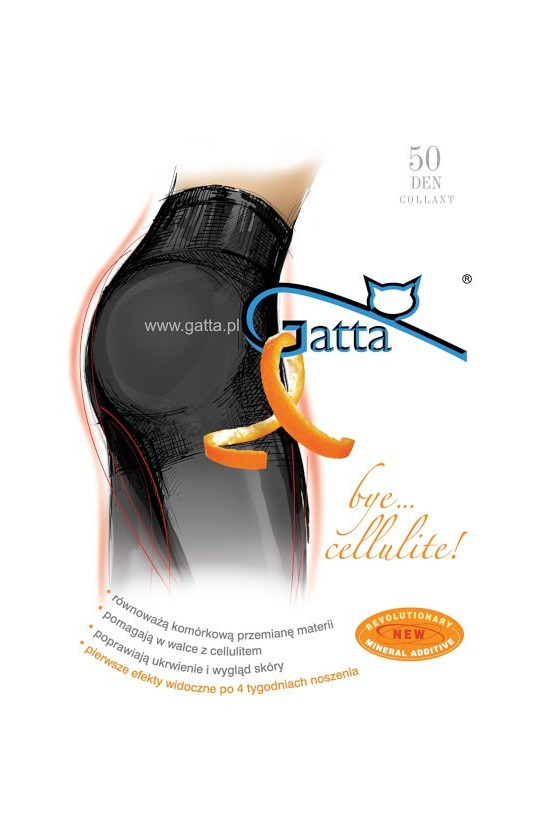 Rajstopy Gatta Bye Cellulite 50 den 2-4