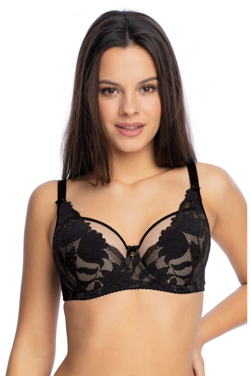 Biustonosz semi soft Gaia BS 1134 Keto czarny