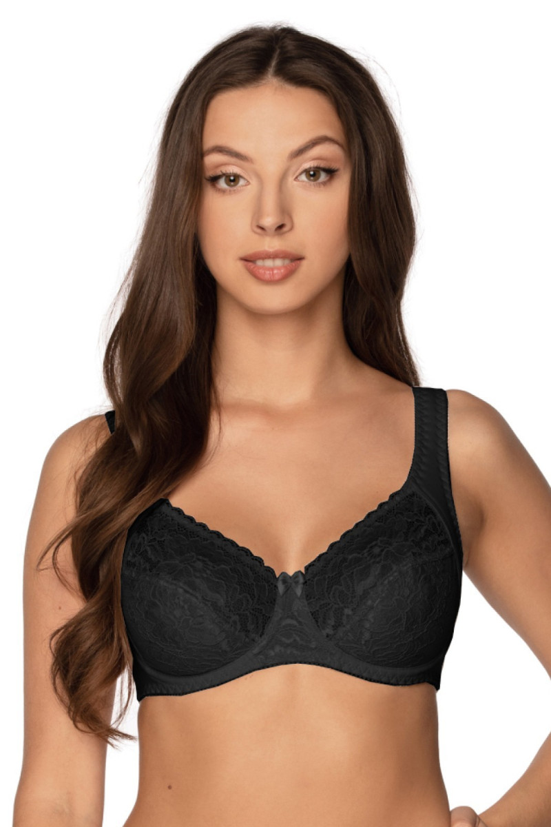 Biustonosz soft Gaia 1160 Arabela Czarny Biustonosz soft Gaia 1160 Arabela Czarny