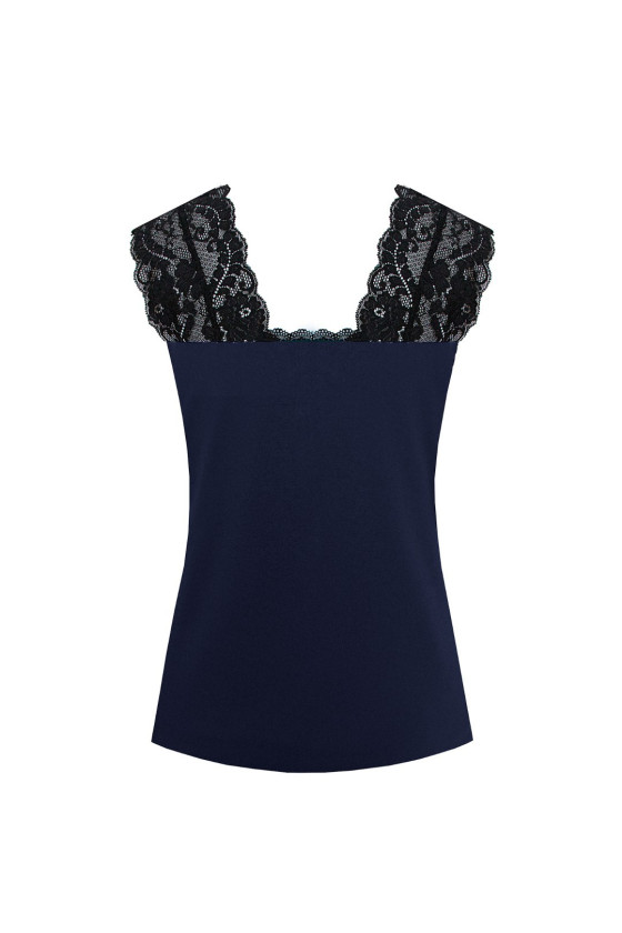 Bluzka piżamowa Nipplex Mix&Match Margot Koronka S-2XL
