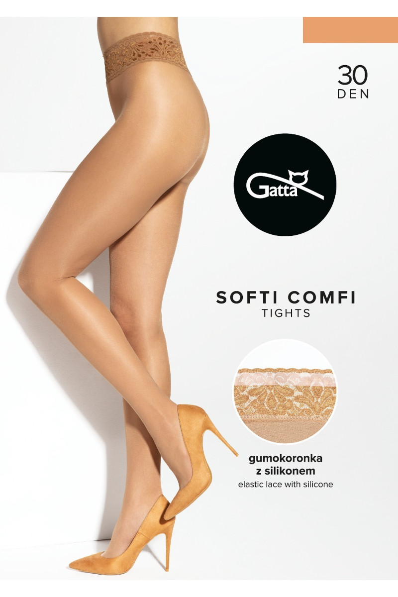 Rajstopy Gatta Softi-Comfi 02 30 den 2-4