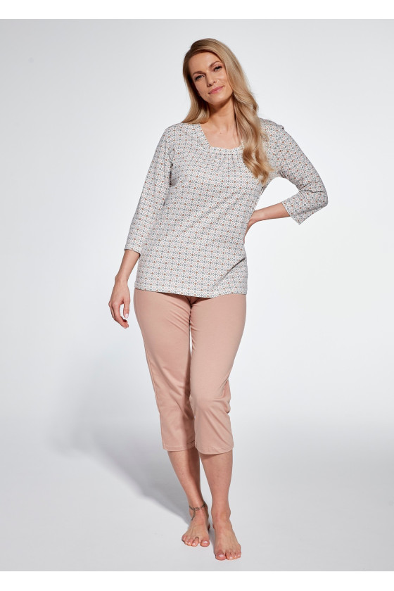 Piżama Cornette 767/359 Nadia 3/4 M-2XL
