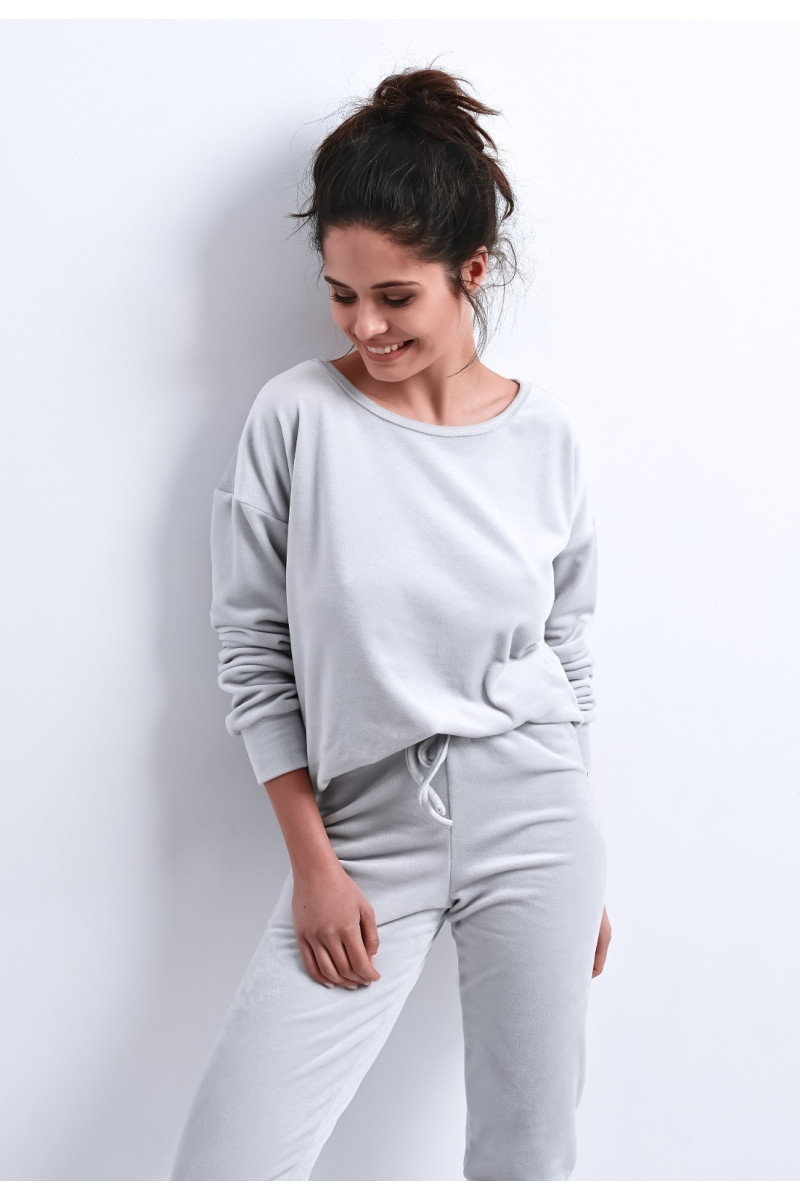 Piżama Sensis Silver dł/r S-XL