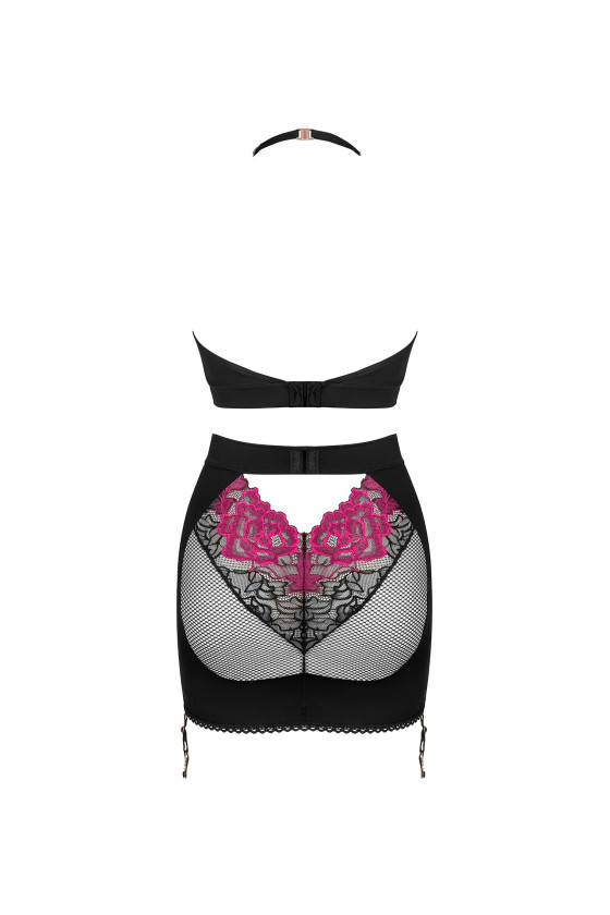 Komplet Obsessive Rosenty Top & Skirt