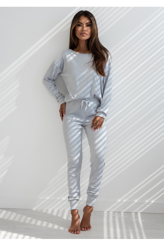 Piżama Sensis Silver dł/r S-XL