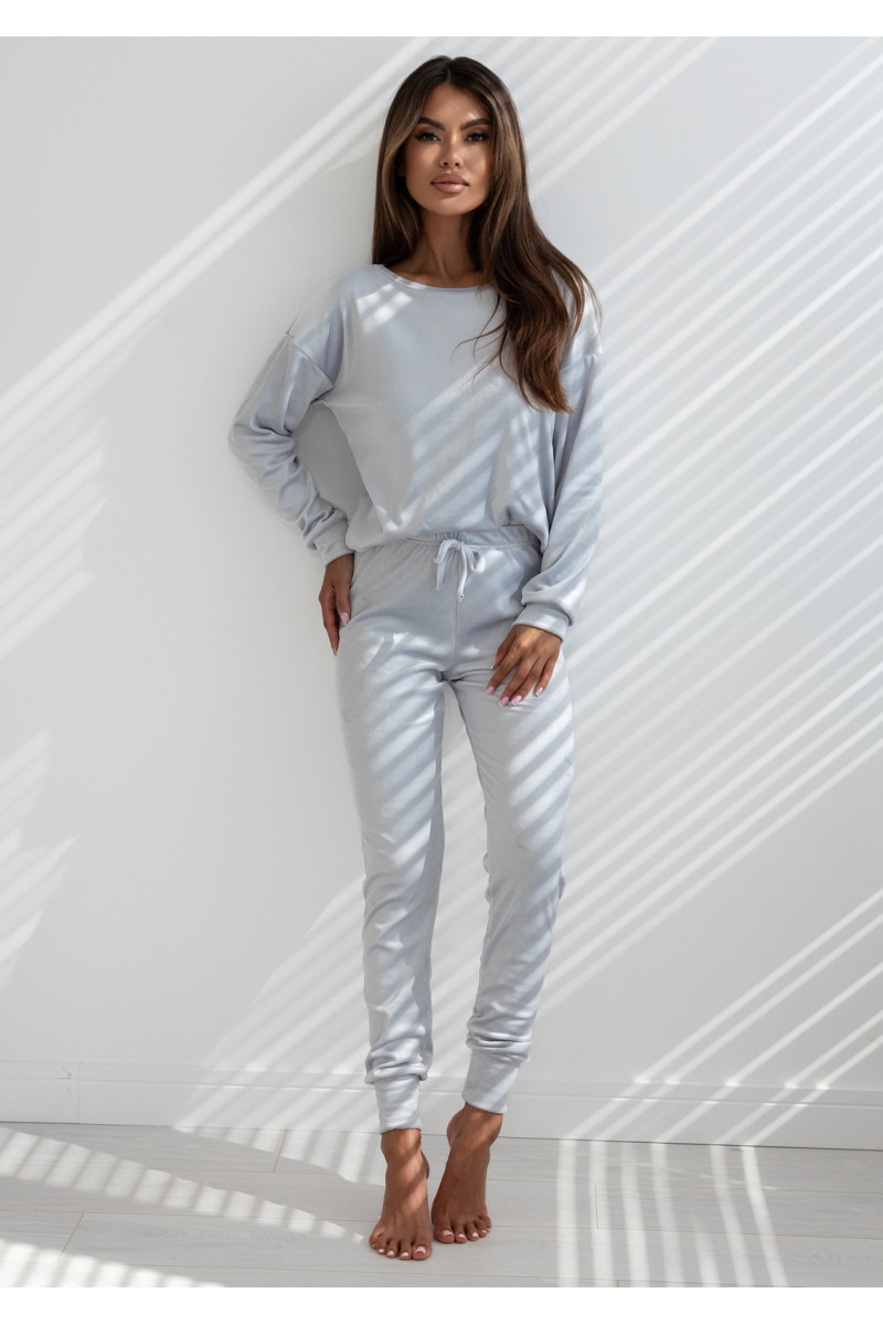 Piżama Sensis Silver dł/r S-XL