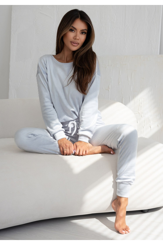 Piżama Sensis Silver dł/r S-XL