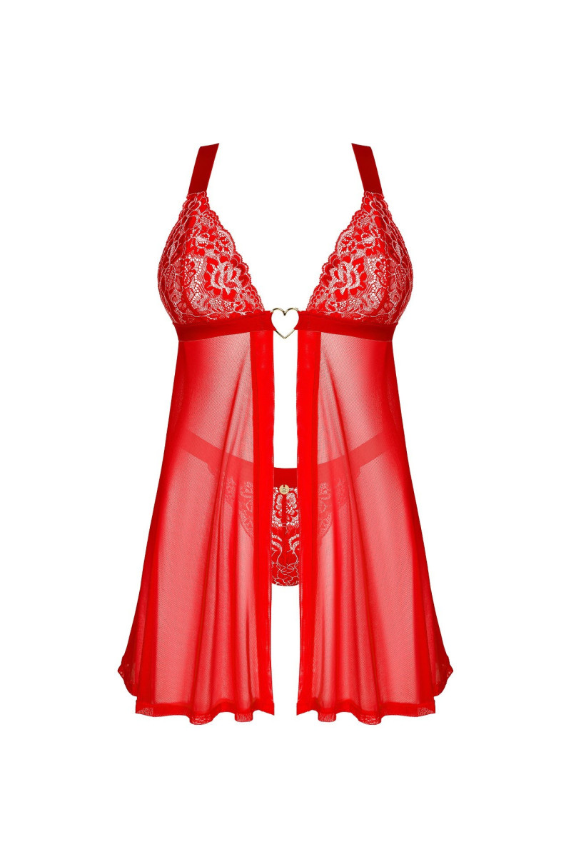 Komplet Obsessive Elianes Babydoll XS-2XL