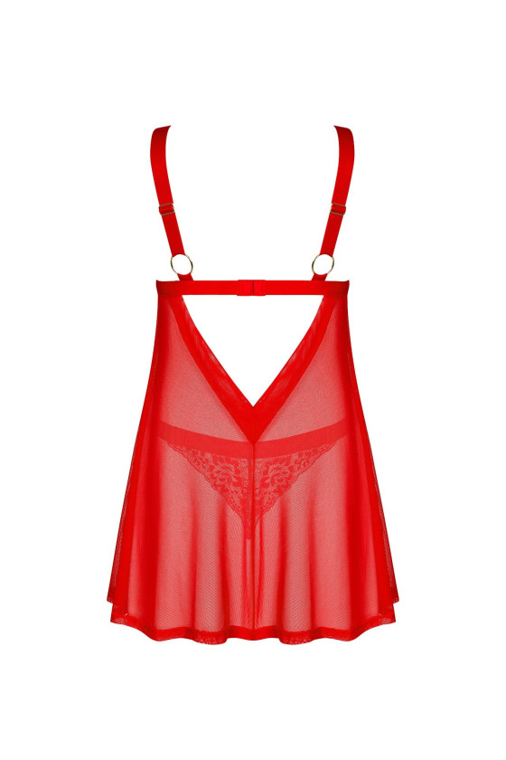 Komplet Obsessive Elianes Babydoll XS-2XL