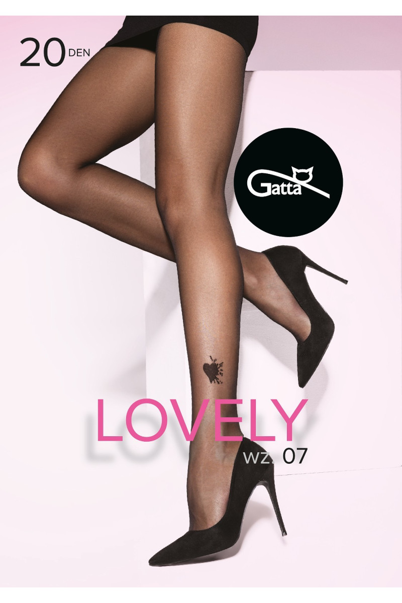 Rajstopy Gatta Lovely wz.07 20 den 2-4