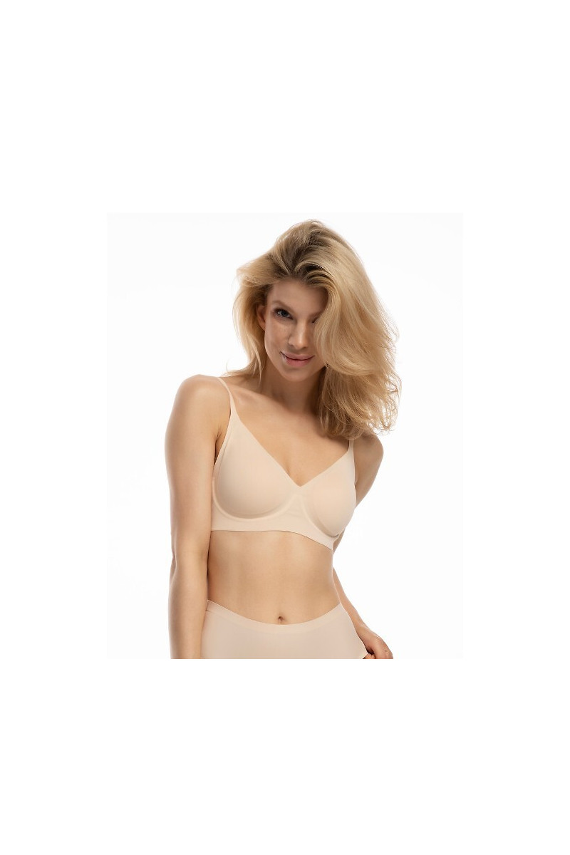 Biustonosz soft Julimex Bra Simple T-Shirt S-XL