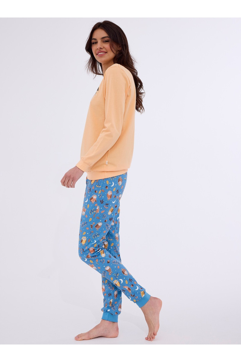 Piżama Cornette 467/373 Owls dł/r S-2XL