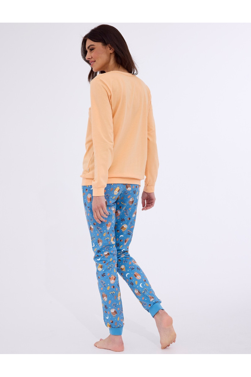 Piżama Cornette 467/373 Owls dł/r S-2XL