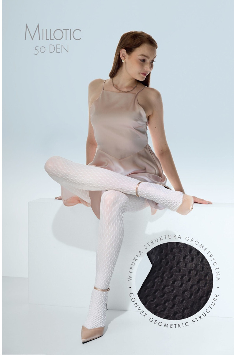 Rajstopy Knittex Millotic 3D 50 den 2-4 Rajstopy Knittex Millotic 3D 50 den 2-4