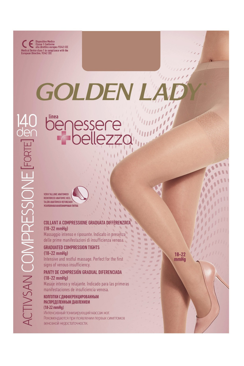Rajstopy Golden Lady Benessere & Bellezza 140 Den