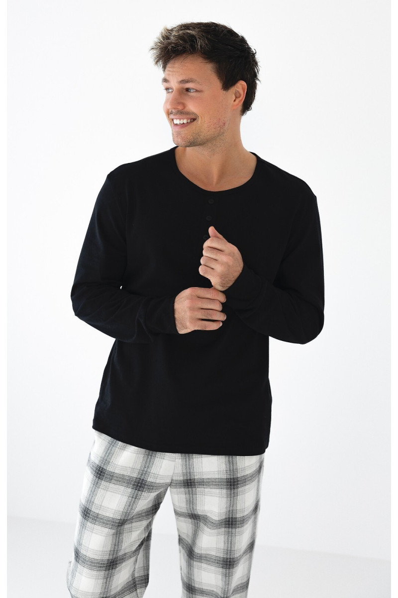 Piżama Sensis Charles Dł/R M-Xl Męska