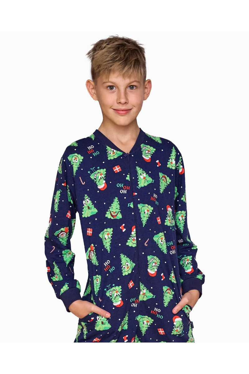 Kombinezon Cornette Kids Boy 185/168 Christmas Tree 2 Dł/R 86-128