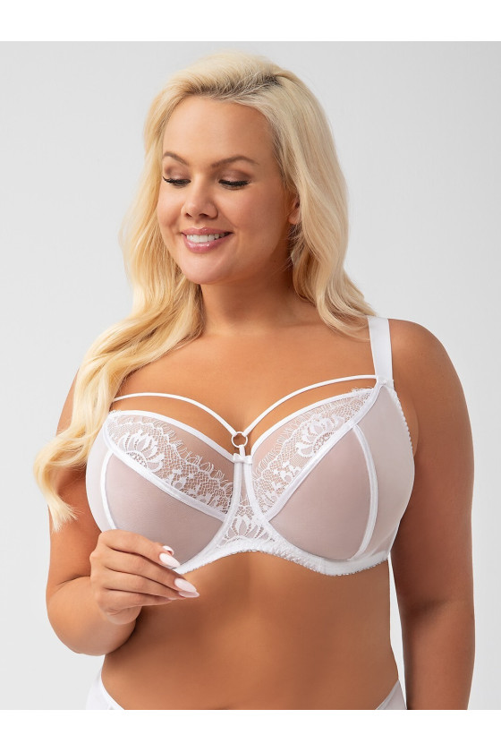 Biustonosz Soft Gorsenia K 496 Paradise Biały