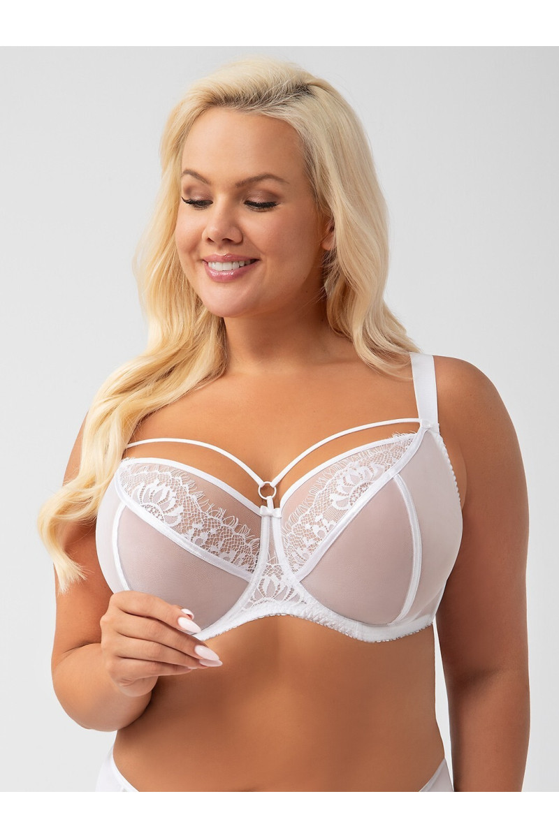 Biustonosz Soft Gorsenia K 496 Paradise Biały