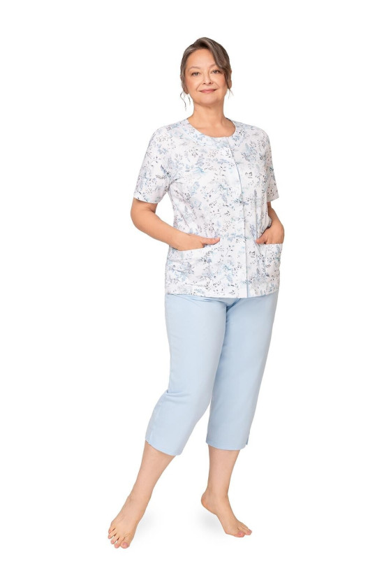 Piżama Martel Maria I 200 Kr/R M-2Xl Rozpinana Damska Piżama Martel Maria I 200 Kr/R M-2Xl Rozpinana Damska