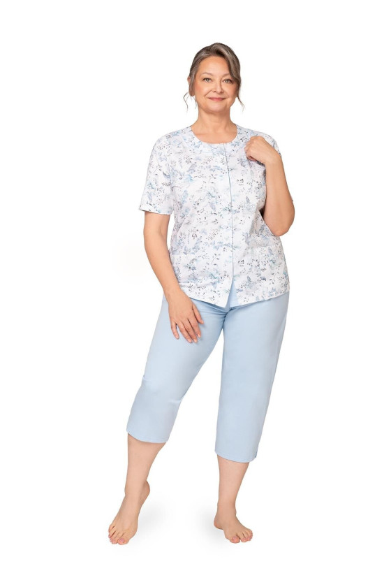 Piżama Martel Maria I 200 Kr/R M-2Xl Rozpinana Damska Piżama Martel Maria I 200 Kr/R M-2Xl Rozpinana Damska