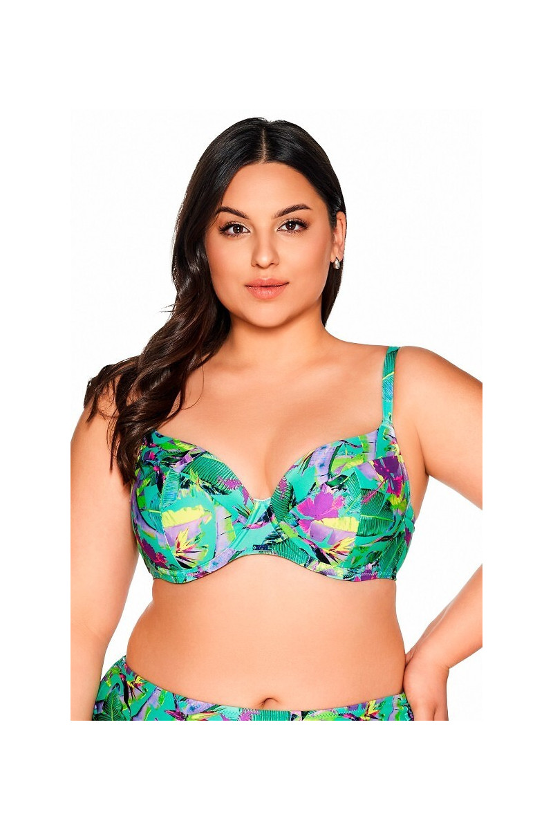 Biustonosz Kąpielowy Full Cup Ava Sk 210 Vibrant Green Maxi