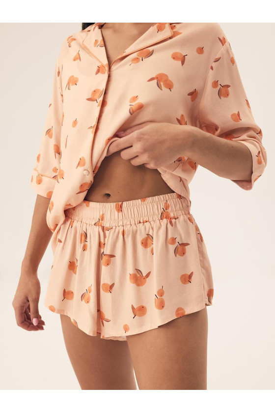 Piżama Henderson Ladies 42686 Naranja Kr/R S-2Xl