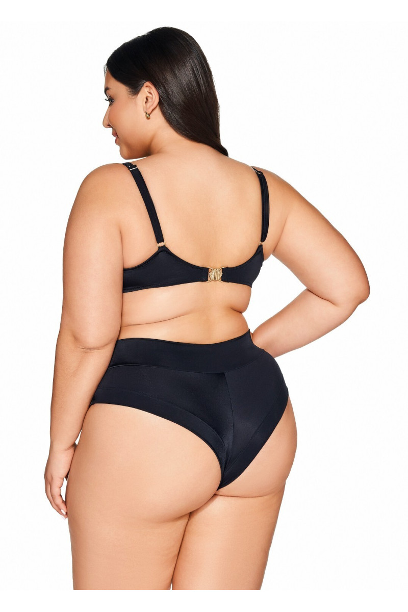 Figi Kąpielowe Ava Sf 13/15/B Black Brazyliany S-3Xl