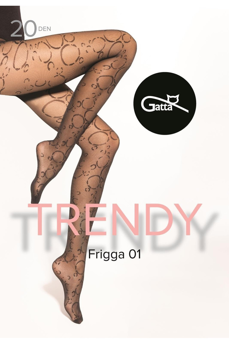 Rajstopy Gatta Trendy Frigga Wz.01 20 Den 2-4