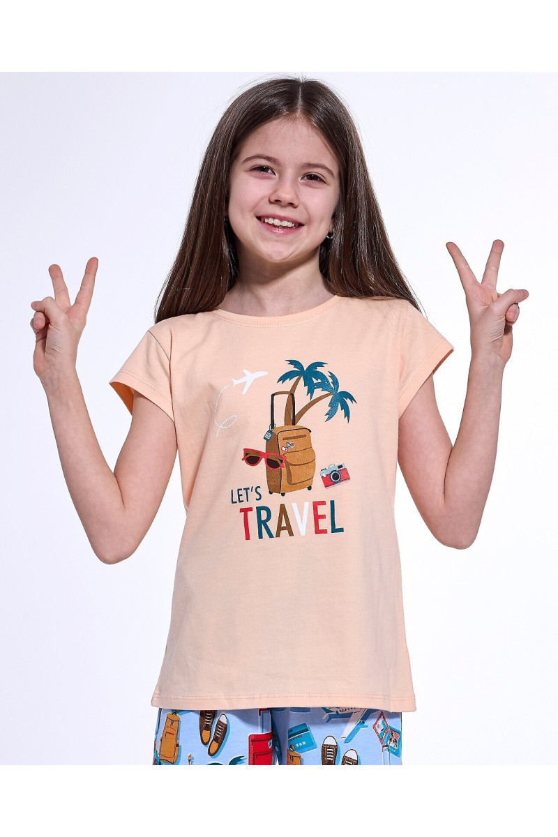 Piżama Cornette Kids Girl 787/110 Travel 2 86-128