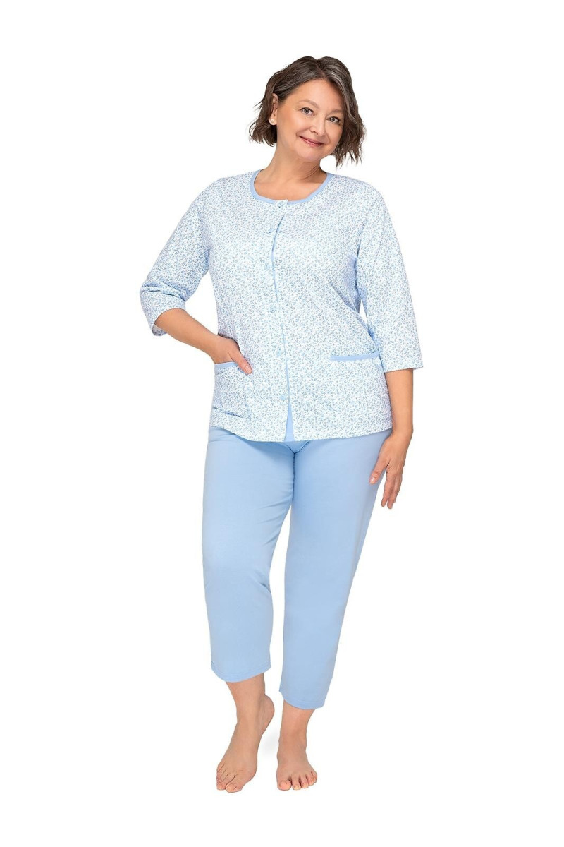Piżama Martel Kasia Ii 266 3/4 M-3Xl Rozpinana