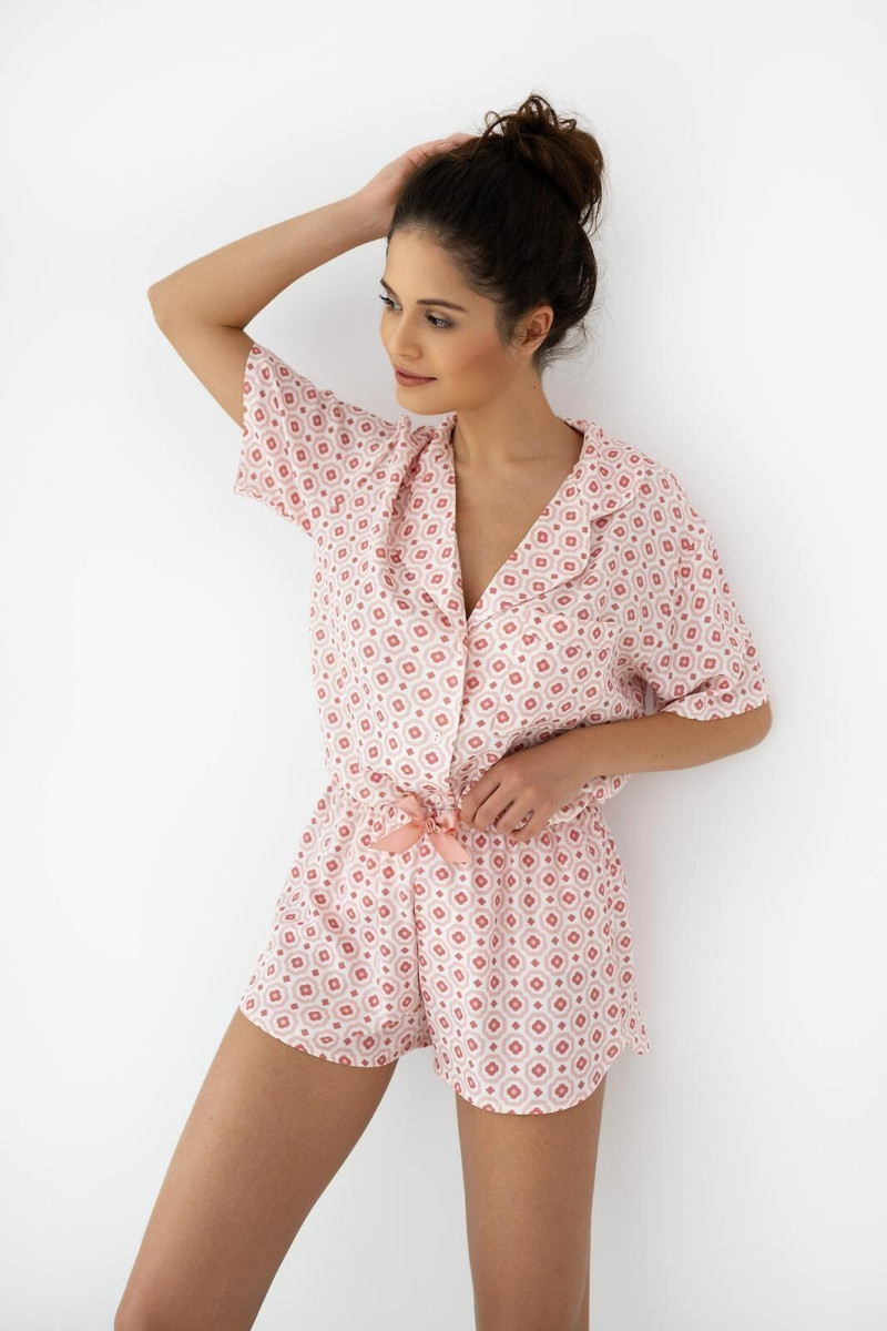 Piżama Sensis Penelopa Kr/R S-Xl Rozpinana