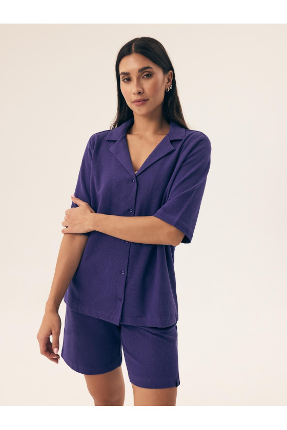 Piżama Henderson Ladies 43348 Nilsa 2 Kr/R S-L Rozpinana