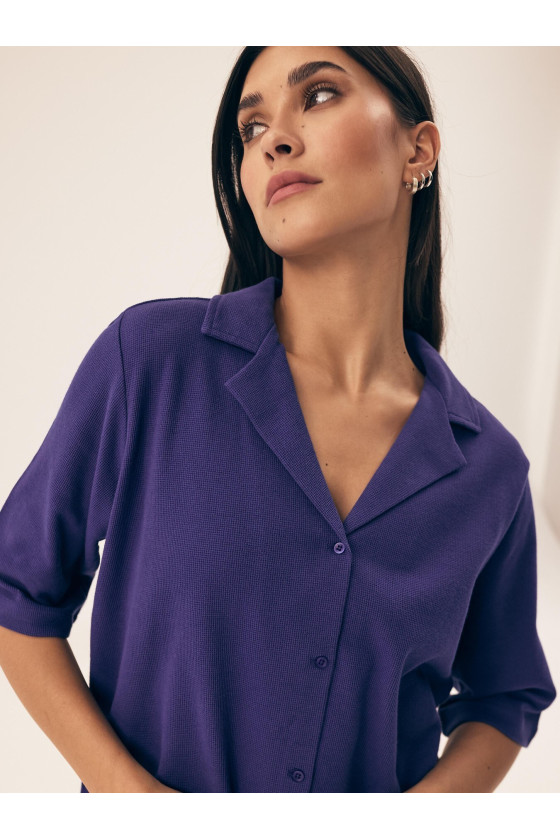 Piżama Henderson Ladies 43348 Nilsa 2 Kr/R S-L Rozpinana