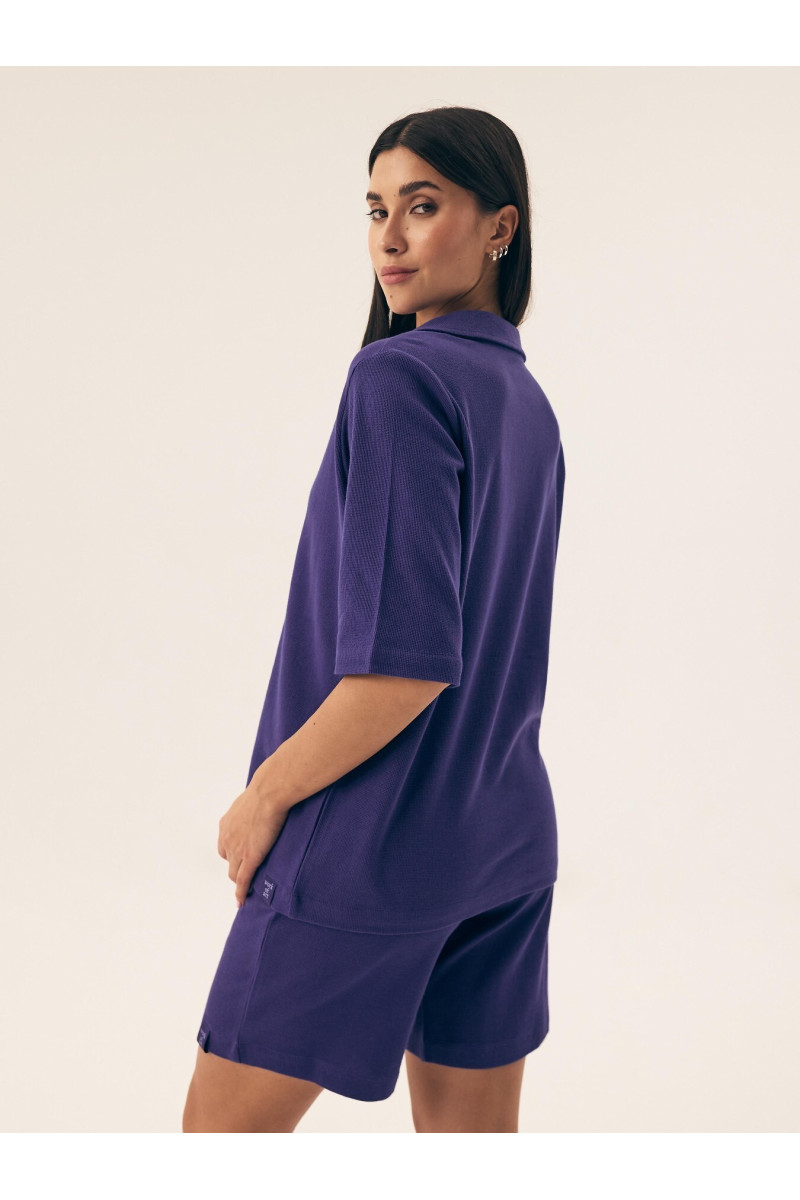 Piżama Henderson Ladies 43348 Nilsa 2 Kr/R S-L Rozpinana