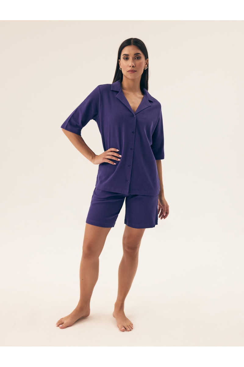 Piżama Henderson Ladies 43348 Nilsa 2 Kr/R S-L Rozpinana
