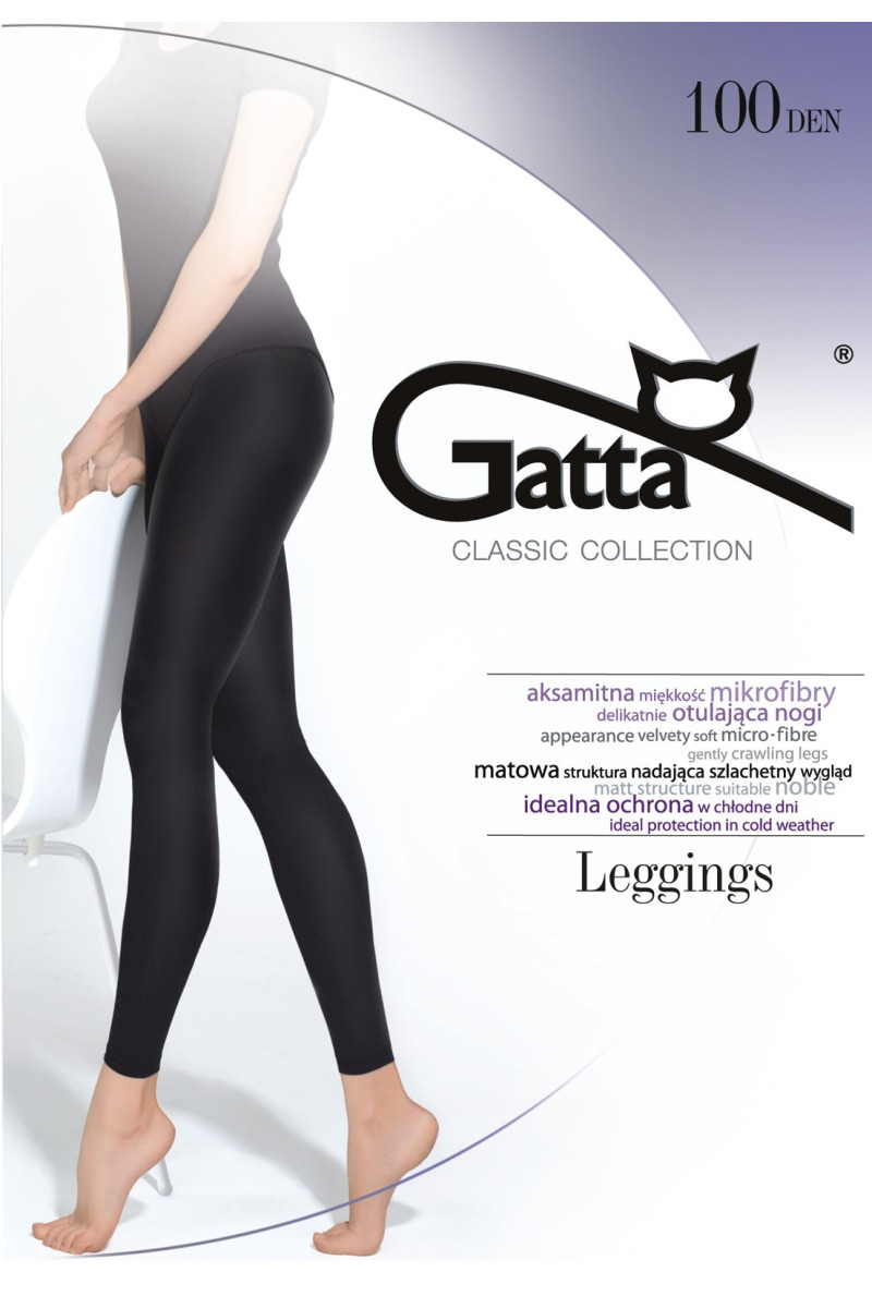 Legginsy Gatta Microfibra 100 Den 5-Xl