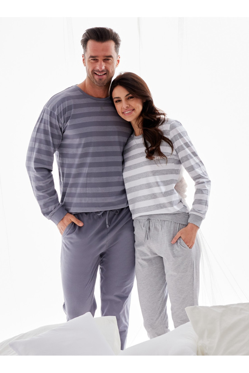 Piżama Cornette 117/160 Loose 9 Dł/R Męska S-2Xl