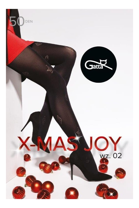 Rajstopy Gatta X-Mas Joy Wz.02 50 Den 5-Xl