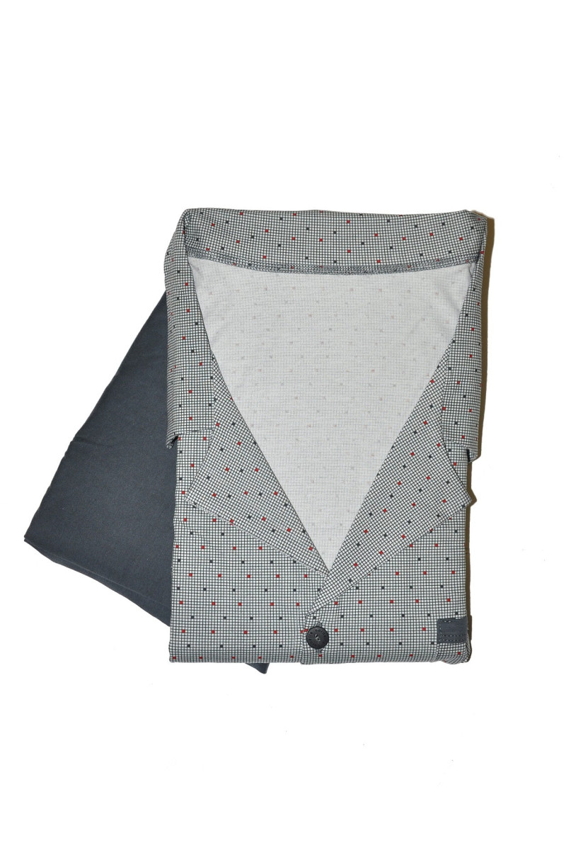 Piżama Cornette 114 Dł/R 3Xl-5Xl Męska Rozpinana