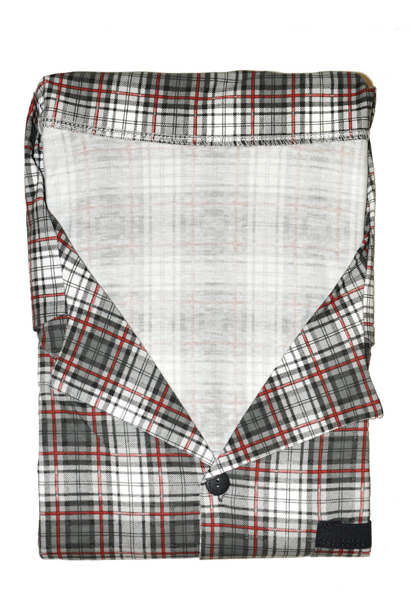 Piżama Cornette 114 Dł/R 3Xl-5Xl Męska Rozpinana