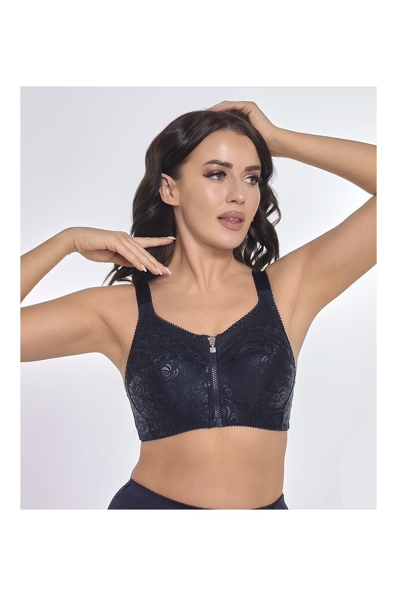 Biustonosz Soft Bez Fiszbin Viki Zuza 586 Nocny Błękit 80-95